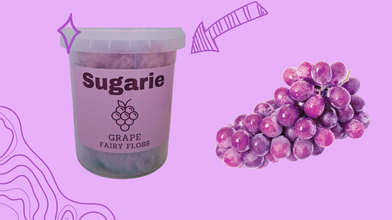 Grape Fairy Floss